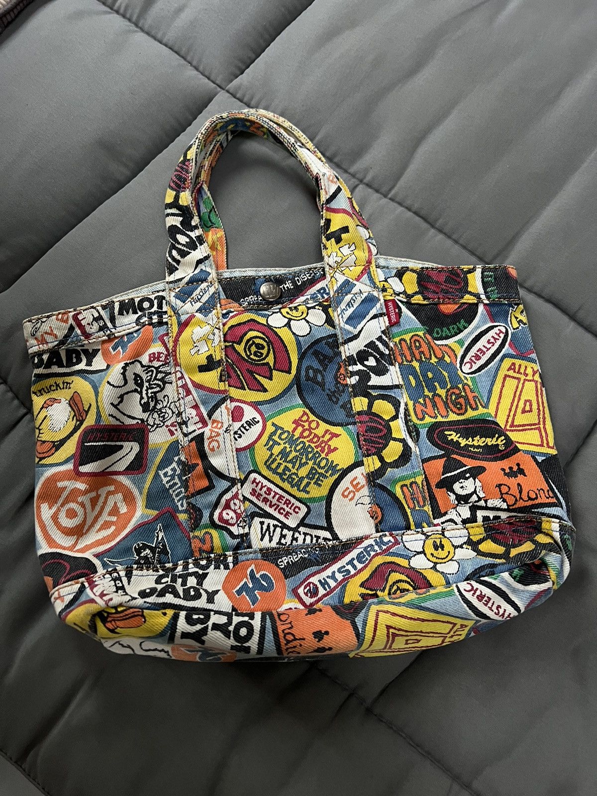 Hysteric Glamour Hysteric Glamour all Logo Hand Bag Size ONE SIZE - 6 Thumbnail