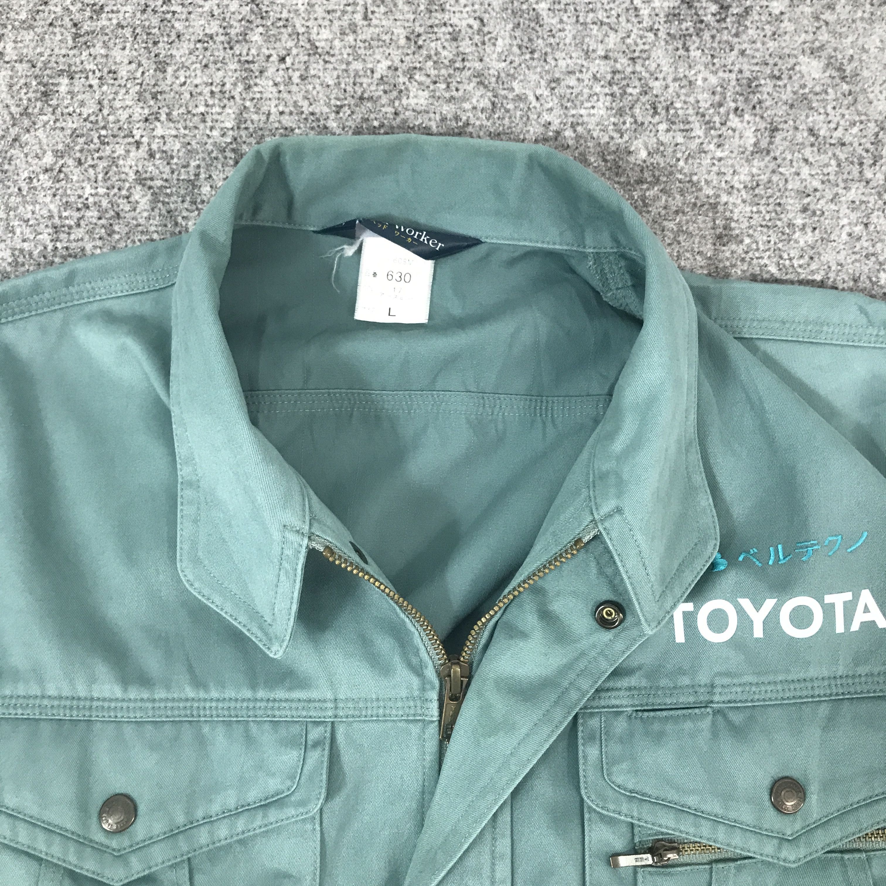 Japanese Brand Vtg Toyota Motorsport custom jacket K69B16 Size US L / EU 52-54 / 3 - 5 Thumbnail