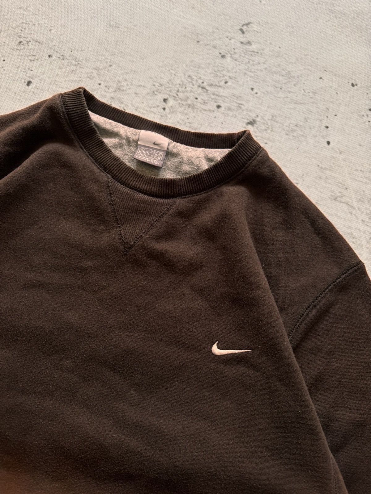 Nike × Vintage NIKE VINTAGE BASIC LOGO OVERSIZE BOXY SWEATSHIRT Size US L / EU 52-54 / 3 - 4 Thumbnail