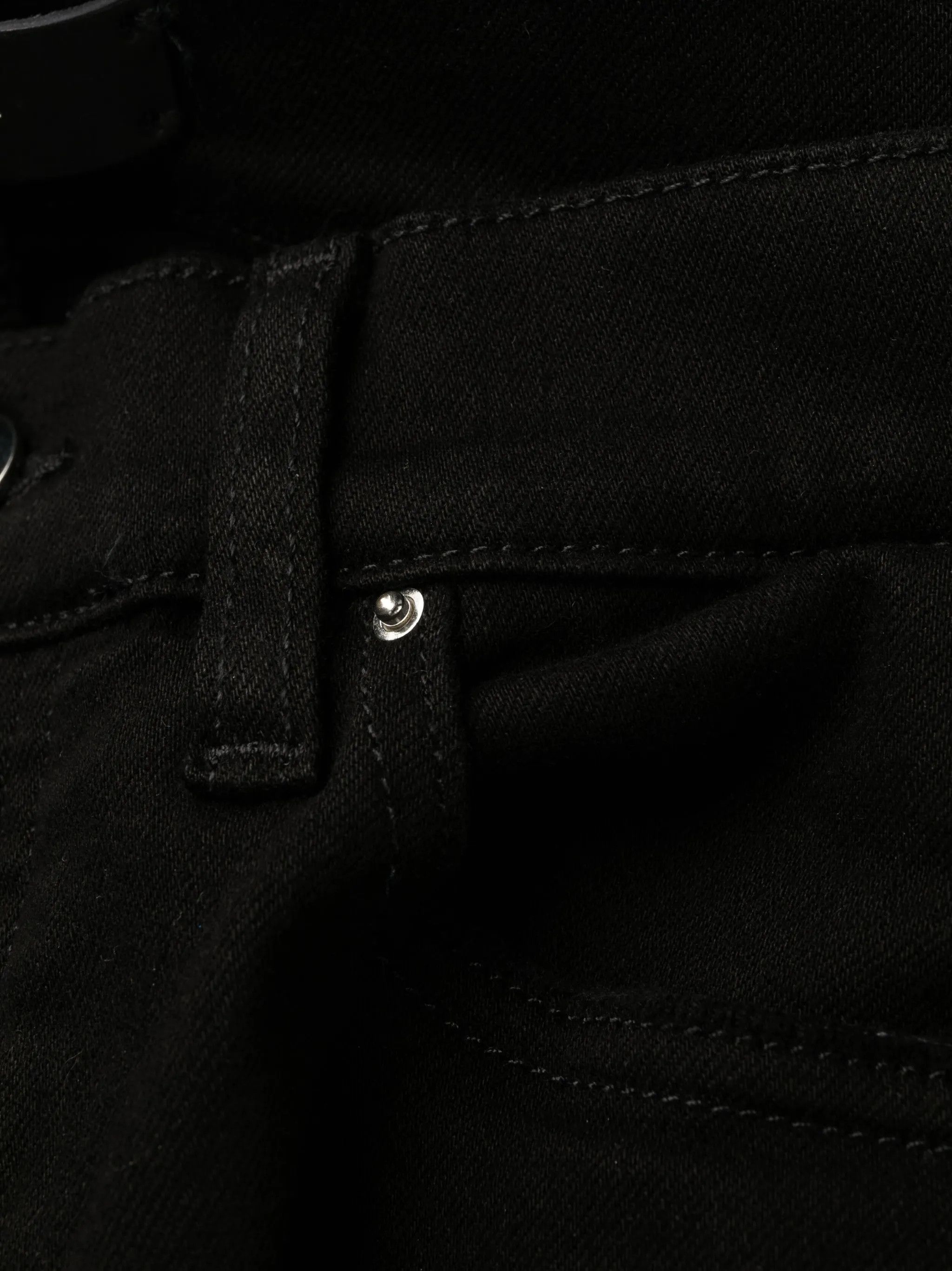 Amiri o1y0425 Denim Jeans in Black Size 27" / US 4 / IT 40 - 5 Thumbnail