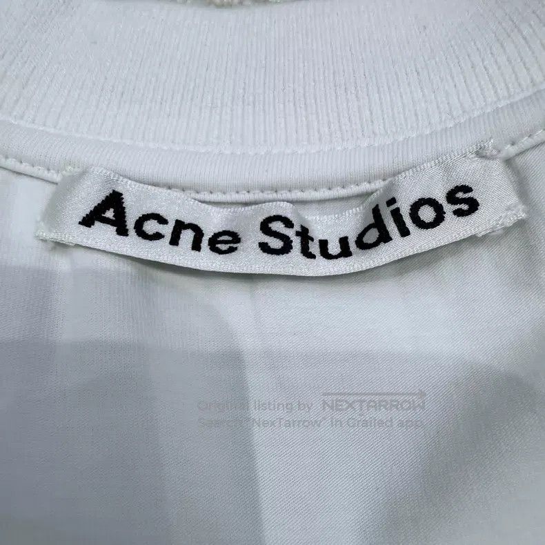 Acne Studios Acne Studios Logo Round Neck Loose Short Sleeve T-Shirt Size XS / US 0-2 / IT 36-38 - 3 Thumbnail