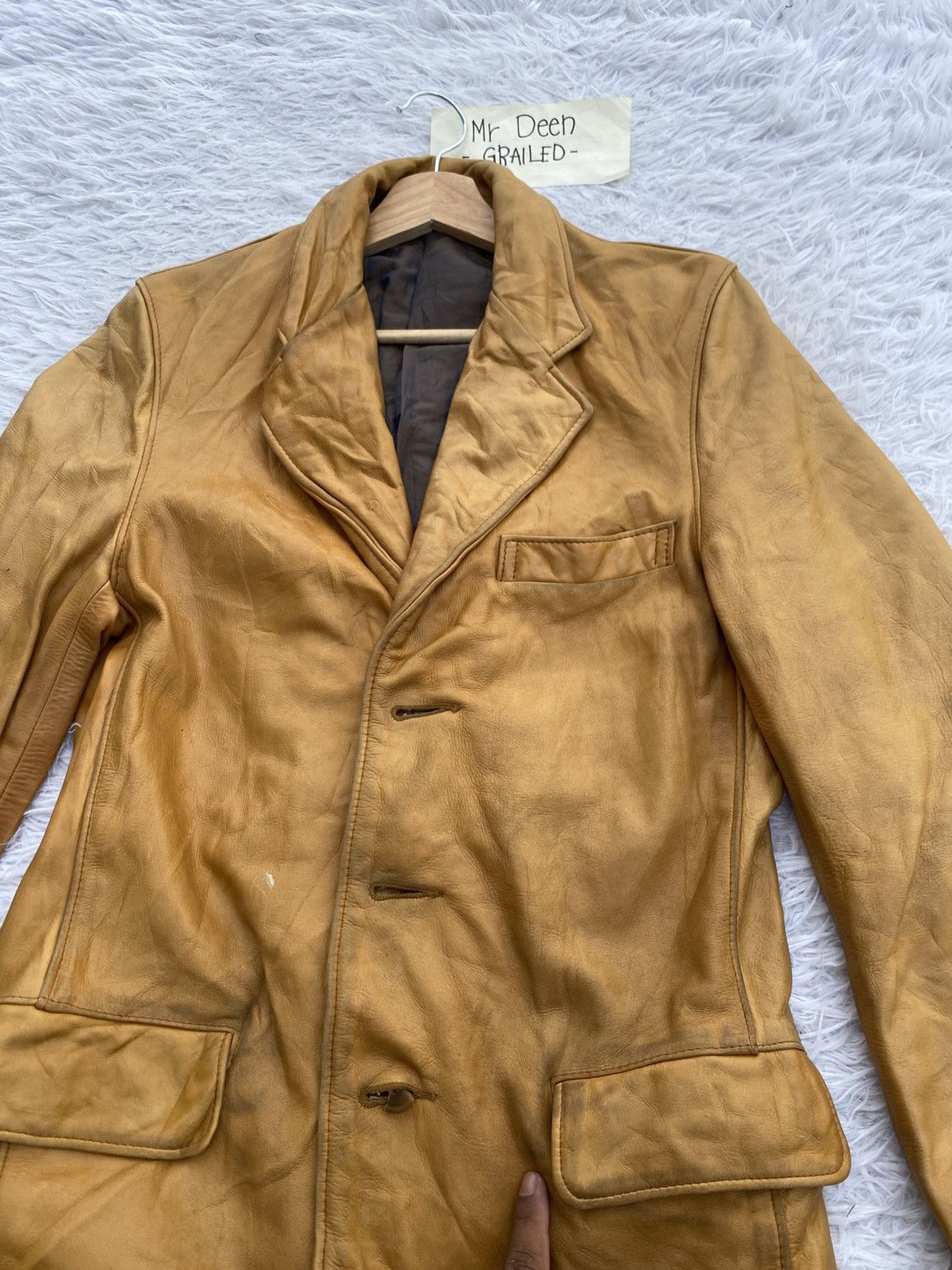 Schott Rare Vintage 90s Schott USA Genuine Leather Tailored Jacket Size M / US 6-8 / IT 42-44 - 17 Thumbnail