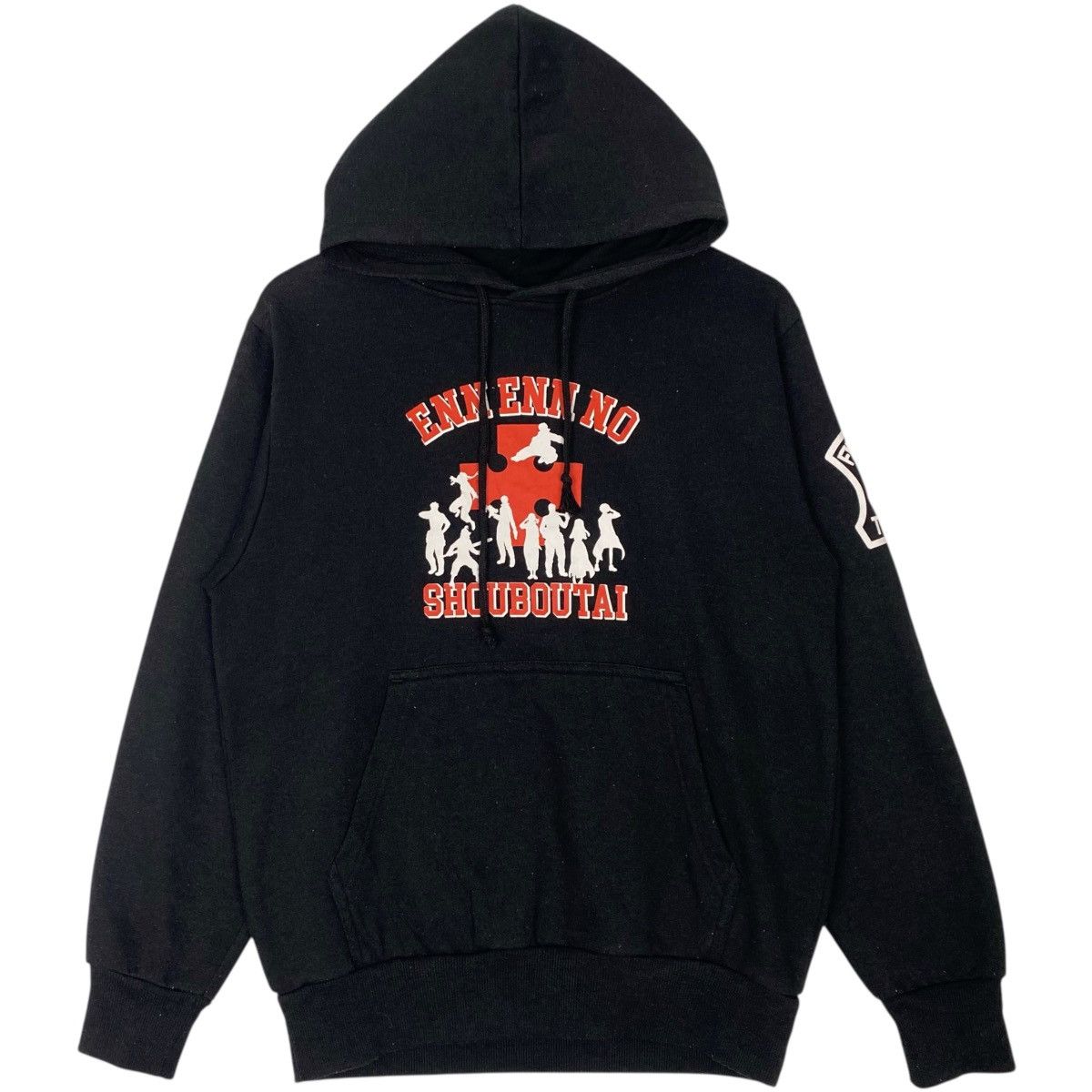 Vintage Vintage Een Enn No Shouboutai Hoodie Sweater Black Size L Size US L / EU 52-54 / 3 - 1 Thumbnail