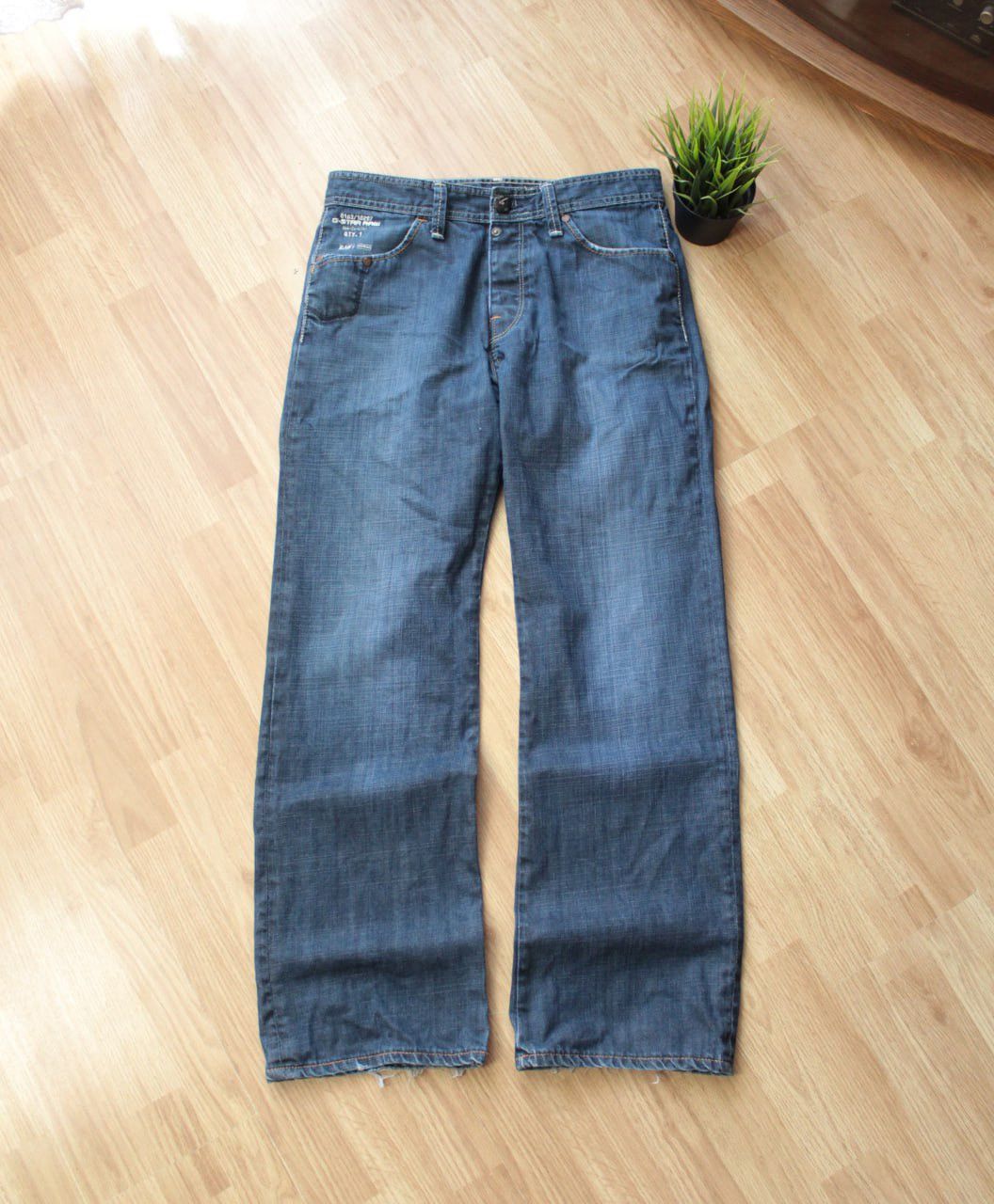 Hysteric Glamour 🔥 RARE G-Star Raw Denim Pants RAP Logo Jeans Baggy Trousers Size US 32 / EU 48 - 4 Thumbnail