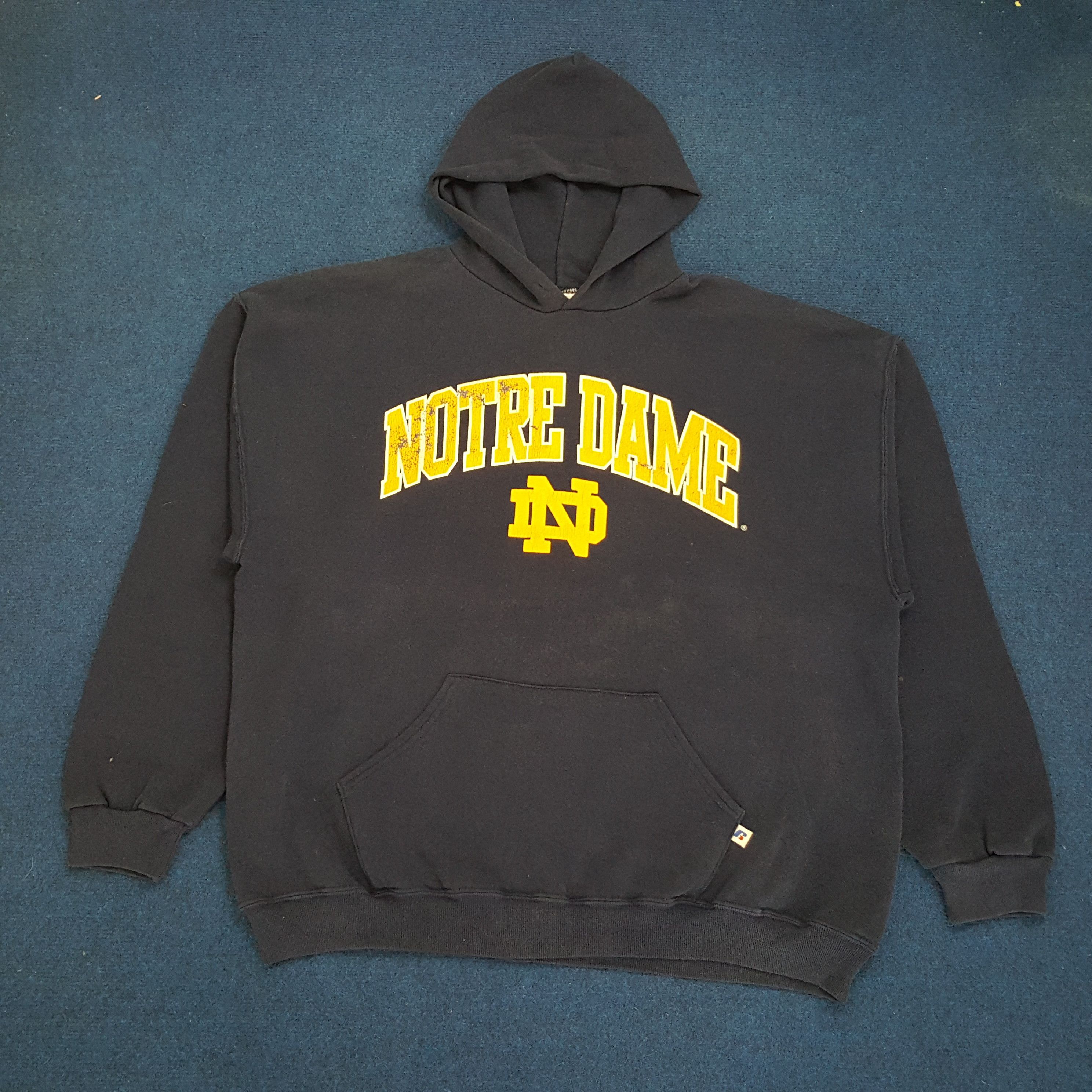 NFL × Vintage Vintage NFL Notre Dame American Football Team Hoodies Size US XXL / EU 58 / 5 - 1 Thumbnail