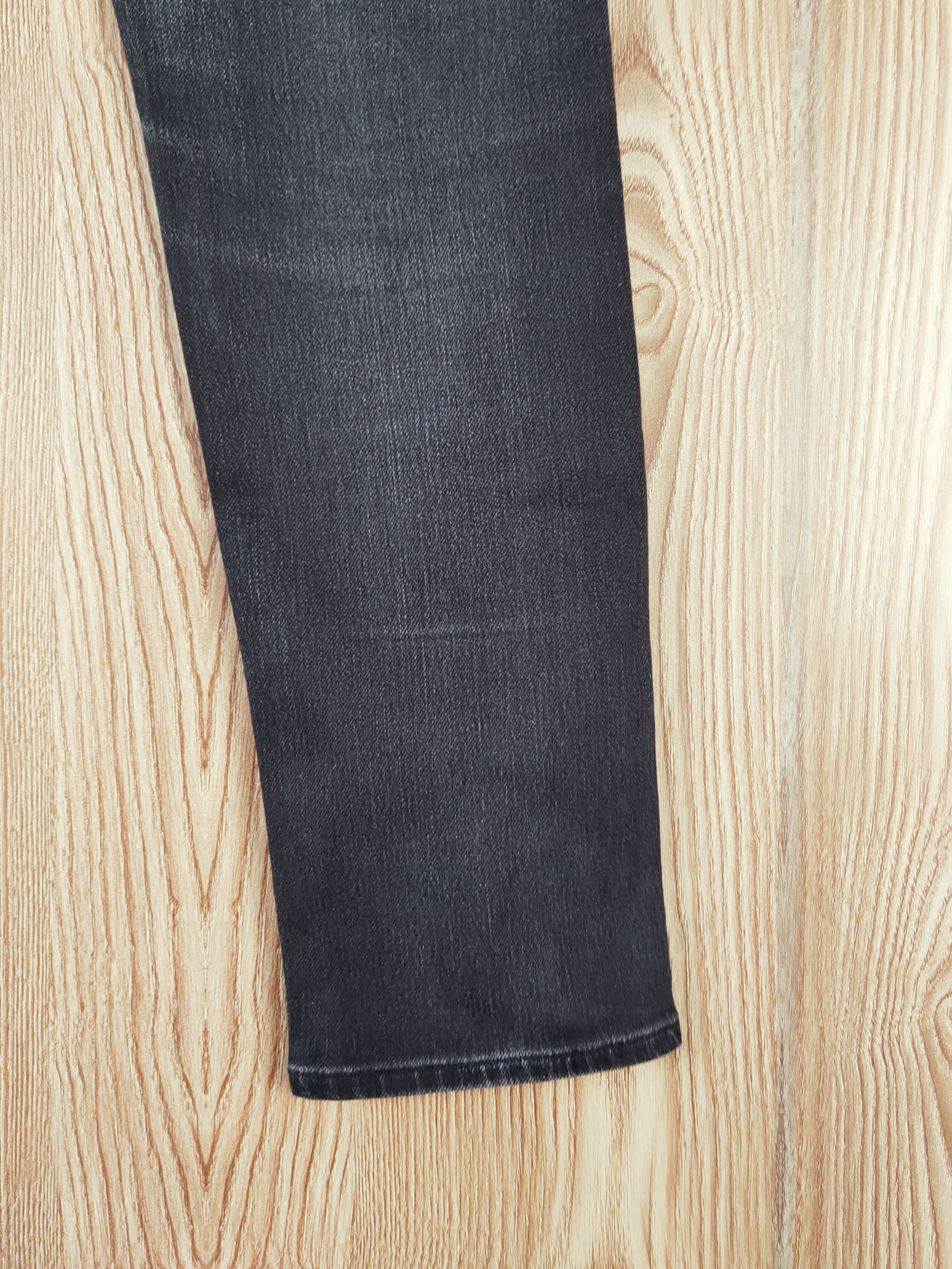 Japanese Brand Uniqlo Black Distressed Ripped Jeans #W231 Size 26" / US 2 / IT 38 - 11 Thumbnail