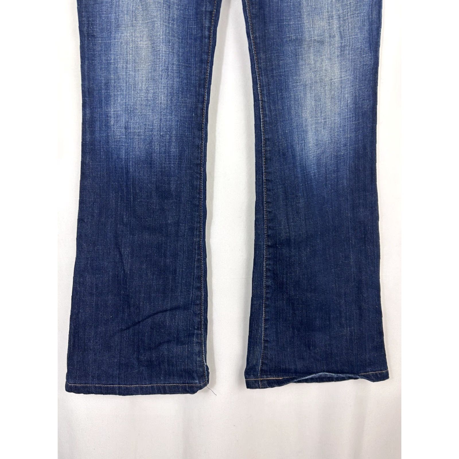 Vintage Joe's Jeans Visionaire Flare Bootcut Jeans Womens 26 Dark Wash 28x31 Stretch Denim Cotton Blend Regular Zip Size 26" / US 2 / IT 38 - 2 Thumbnail