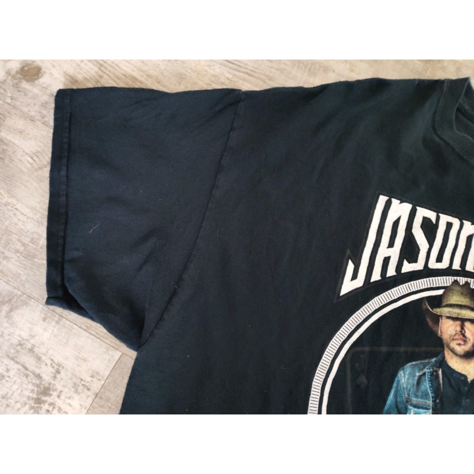 Vintage VINTAGE Jason Aldean T-Shirt Shirt Mens 2XL Black City Tour 2017 They Don’t Know Tour Dates Mens Size US XXL / EU 58 / 5 - 4 Thumbnail