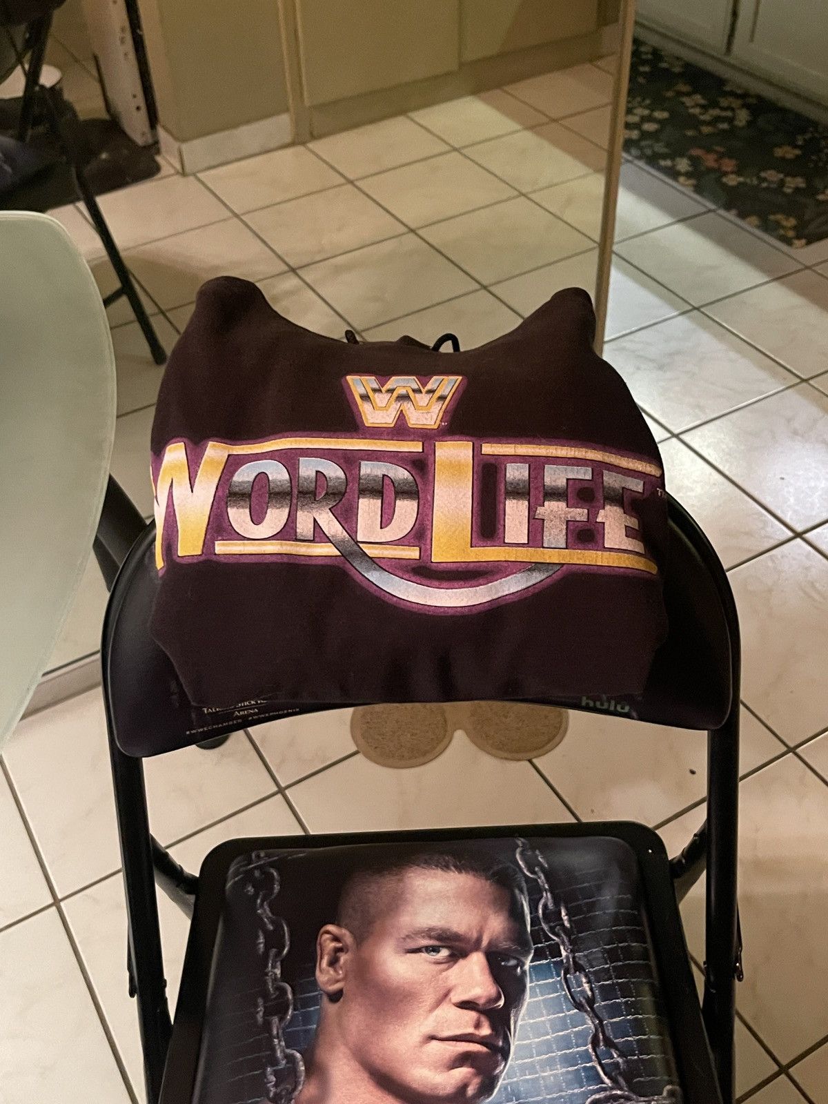 WWE WWE/WWF JOHN CENA WORD LIFE Vintage Hoodie Size US S / EU 44-46 / 1 - 7 Thumbnail