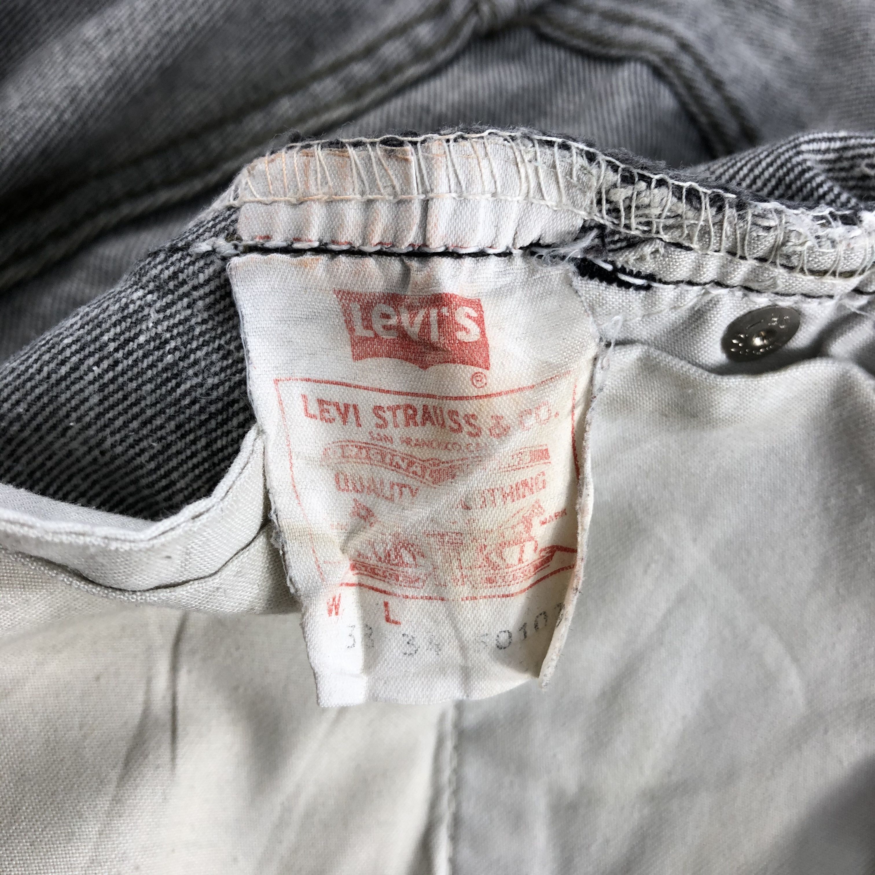 Levi's 90s Vintage Levis 501 Earth Tone Jeans-J1638 Size US 37 - 13 Thumbnail