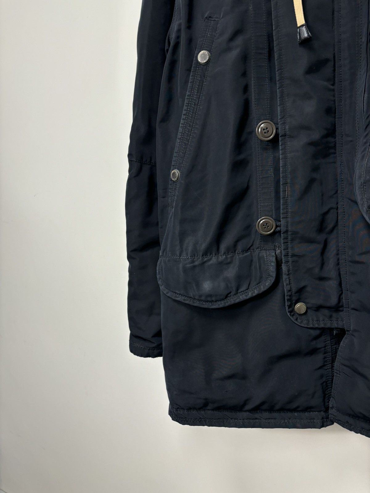 Parajumpers Parajumpers Flea Market Navy Fur Down Puffer Jacket Parka Size US L / EU 52-54 / 3 - 5 Thumbnail