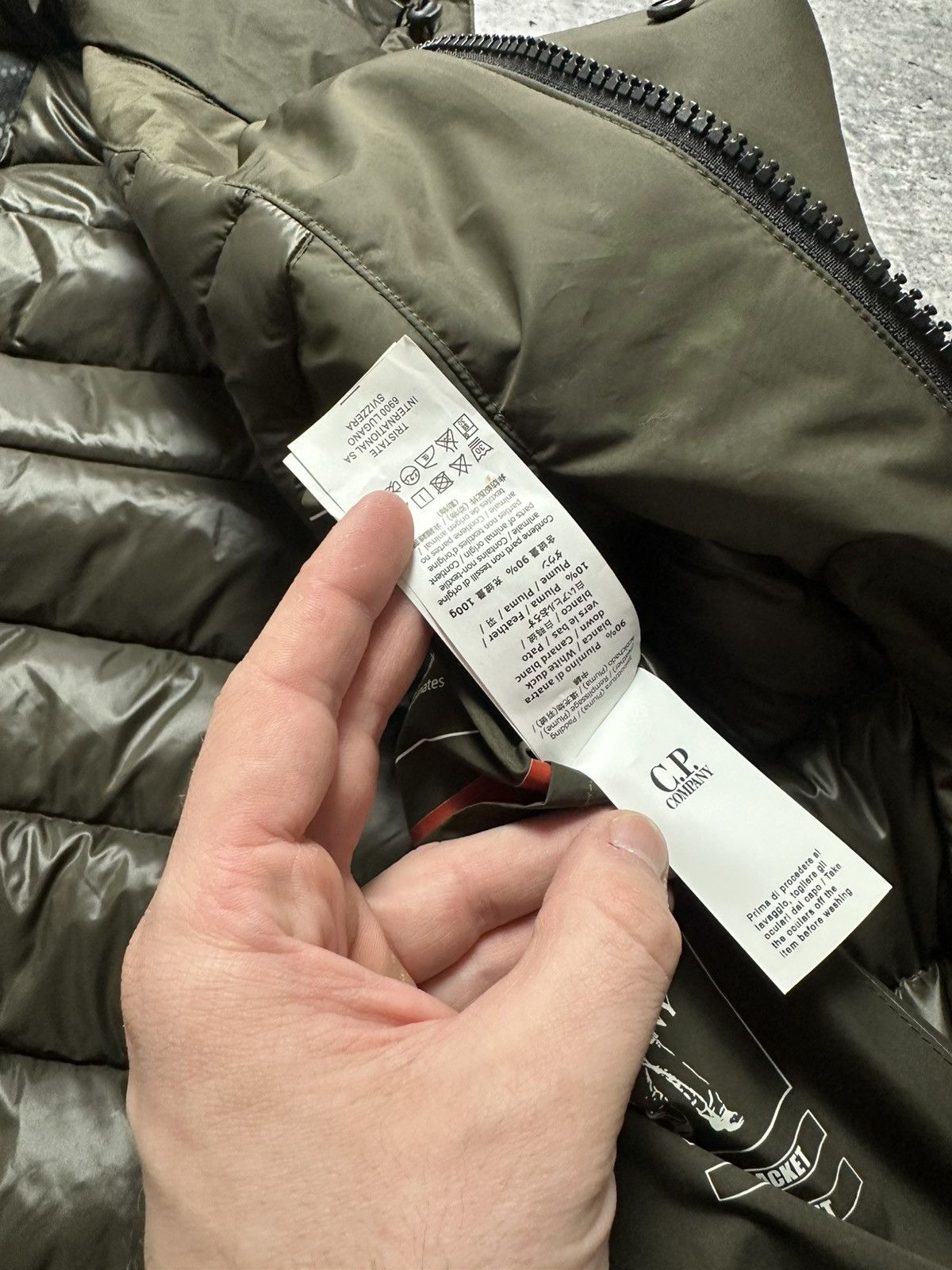 C.P. Company C.P. Company Micro-M Google Down Puffer Waterproof Jacket Size US L / EU 52-54 / 3 - 11 Thumbnail