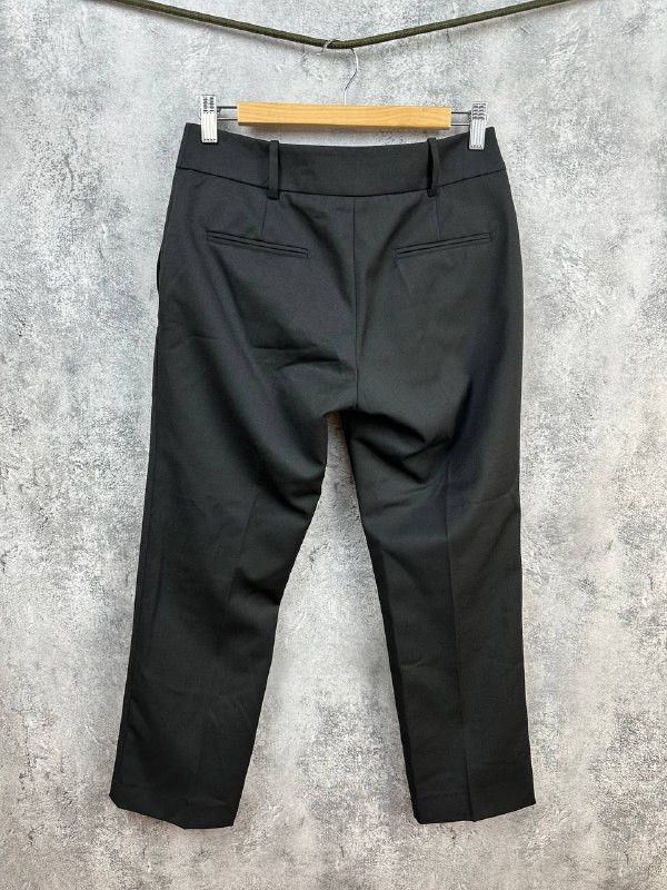 Sandro Sandro Paris Wool Blend Tailored Dress Trousers Slim Fit Size 26" / US 2 / IT 38 - 2 Thumbnail