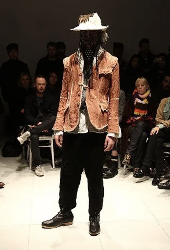 image of Number N Ine x Takahiromiyashita The Soloist Aw09 Runway Boots in Black, Men's (Size 8)