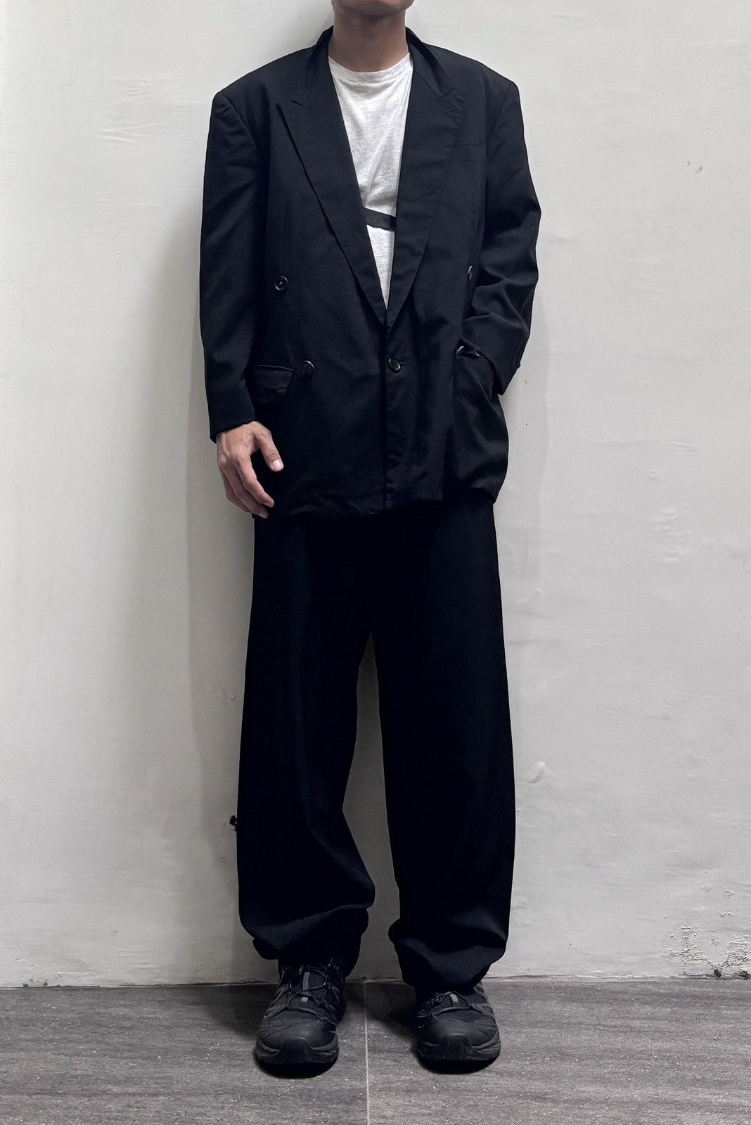 Yohji Yamamoto FREE TAX! Harness Wool Blazer Jacket Size US M / EU 48-50 / 2 - 1 Thumbnail