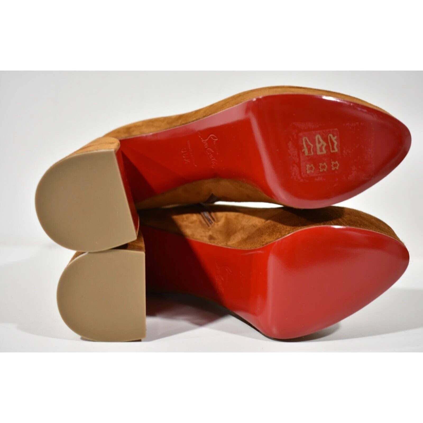 Christian Louboutin Christian Louboutin Movida Booty 130 Brown Foxy Platform Size US 6.5 / IT 36.5 - 12 Thumbnail