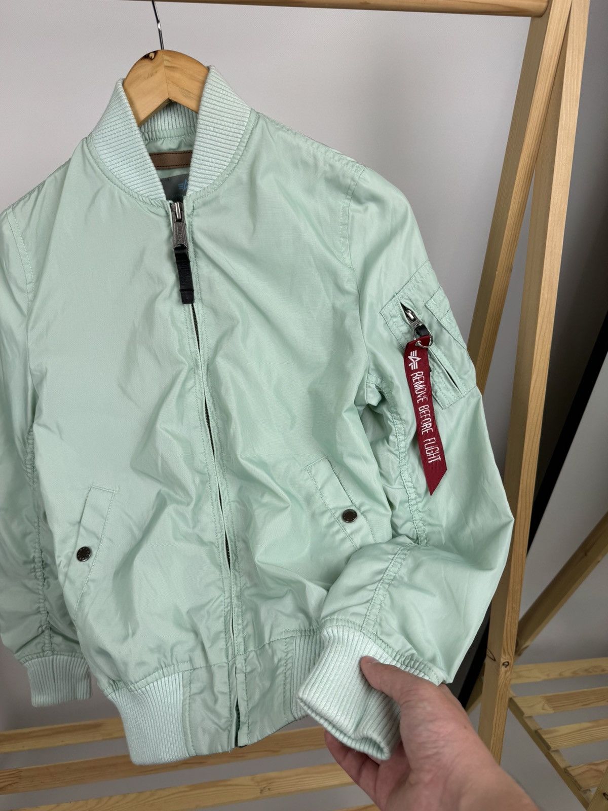 Alpha Industries Alpha Industries Y2K Flowers Bomber Jacket Size S / US 4 / IT 40 - 3 Thumbnail