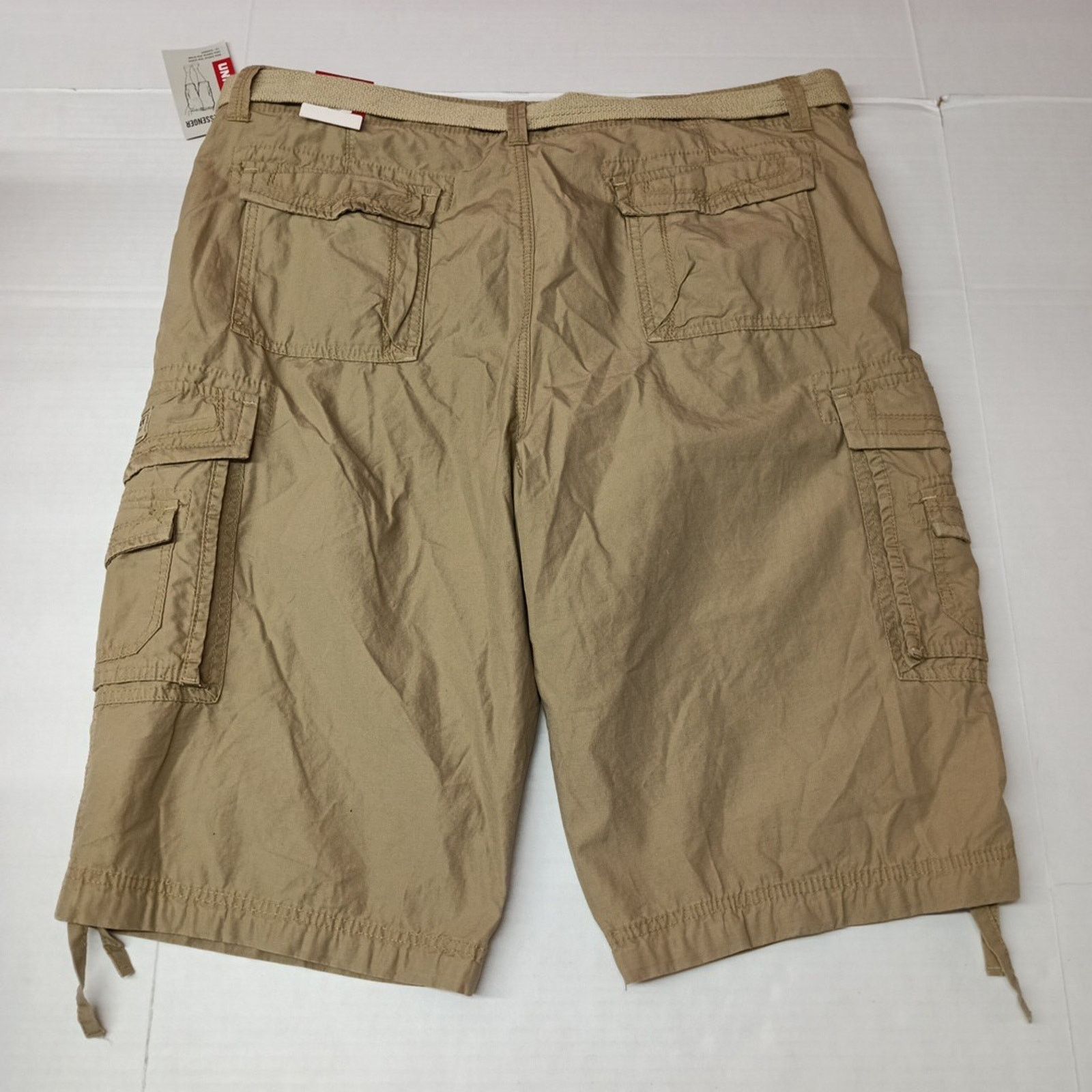 UNIONBAY Unionbay Men's Messenger Cargo Shorts Size 42 Grain Beige Size US 42 / EU 58 - 4 Thumbnail