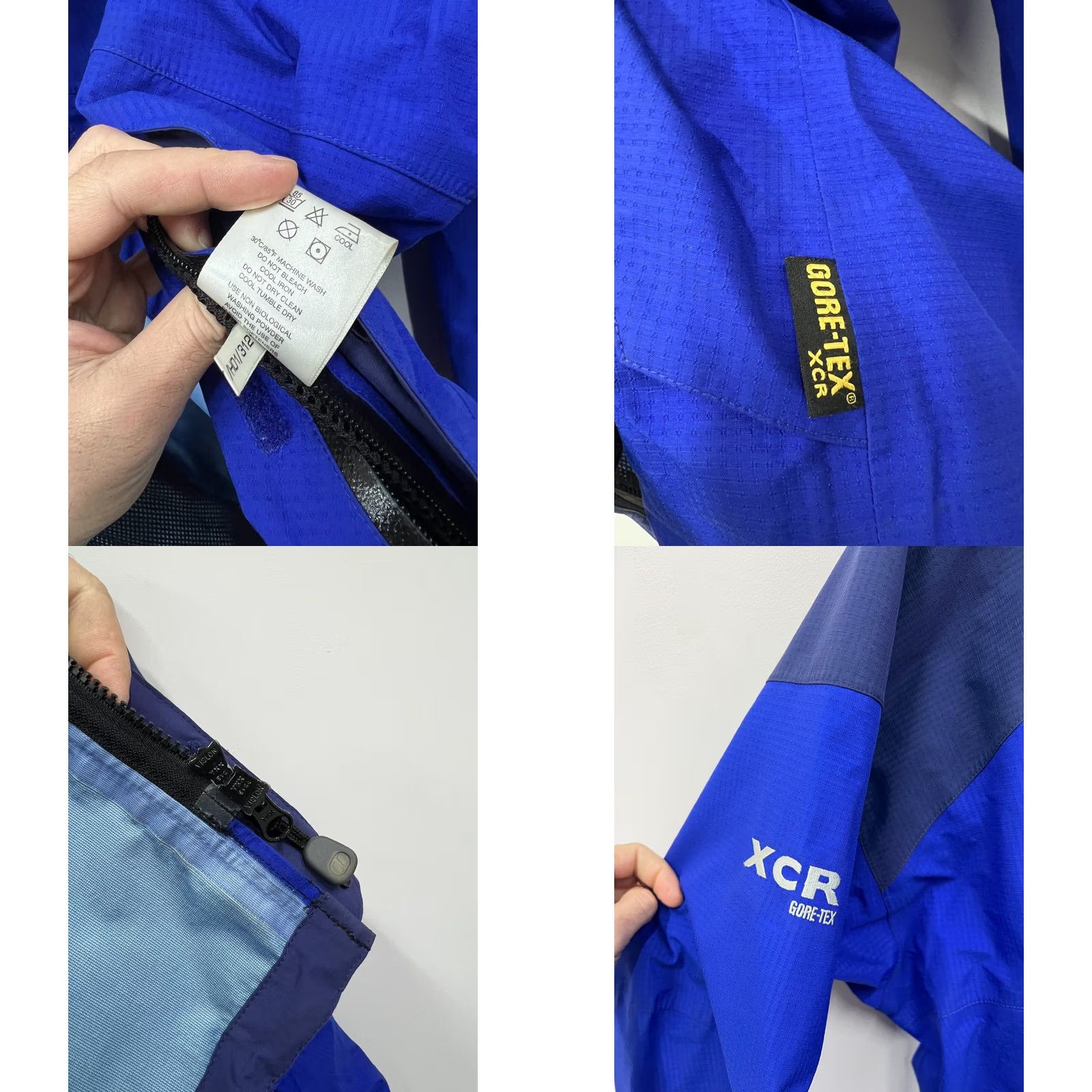 Berghaus VINTAGE Berghaus Jacket Men 2XL Blue Hooded Gore-Tex XCR Coat Size US XXL / EU 58 / 5 - 9 Thumbnail