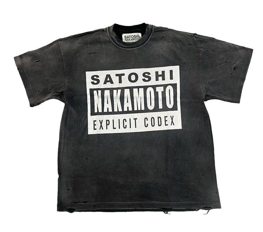 Satoshi Nakamoto Satoshi Nakamoto Explicit tee Size US L / EU 52-54 / 3 - 1 Thumbnail
