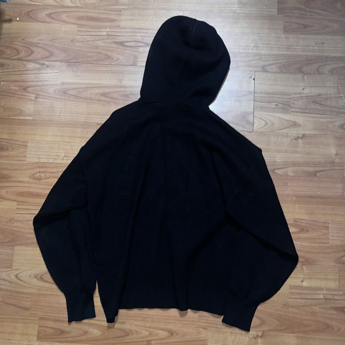 Other Vintage Black Hoodie Size L Y2K 00’s Avant Garde Size US L / EU 52-54 / 3 - 5 Thumbnail