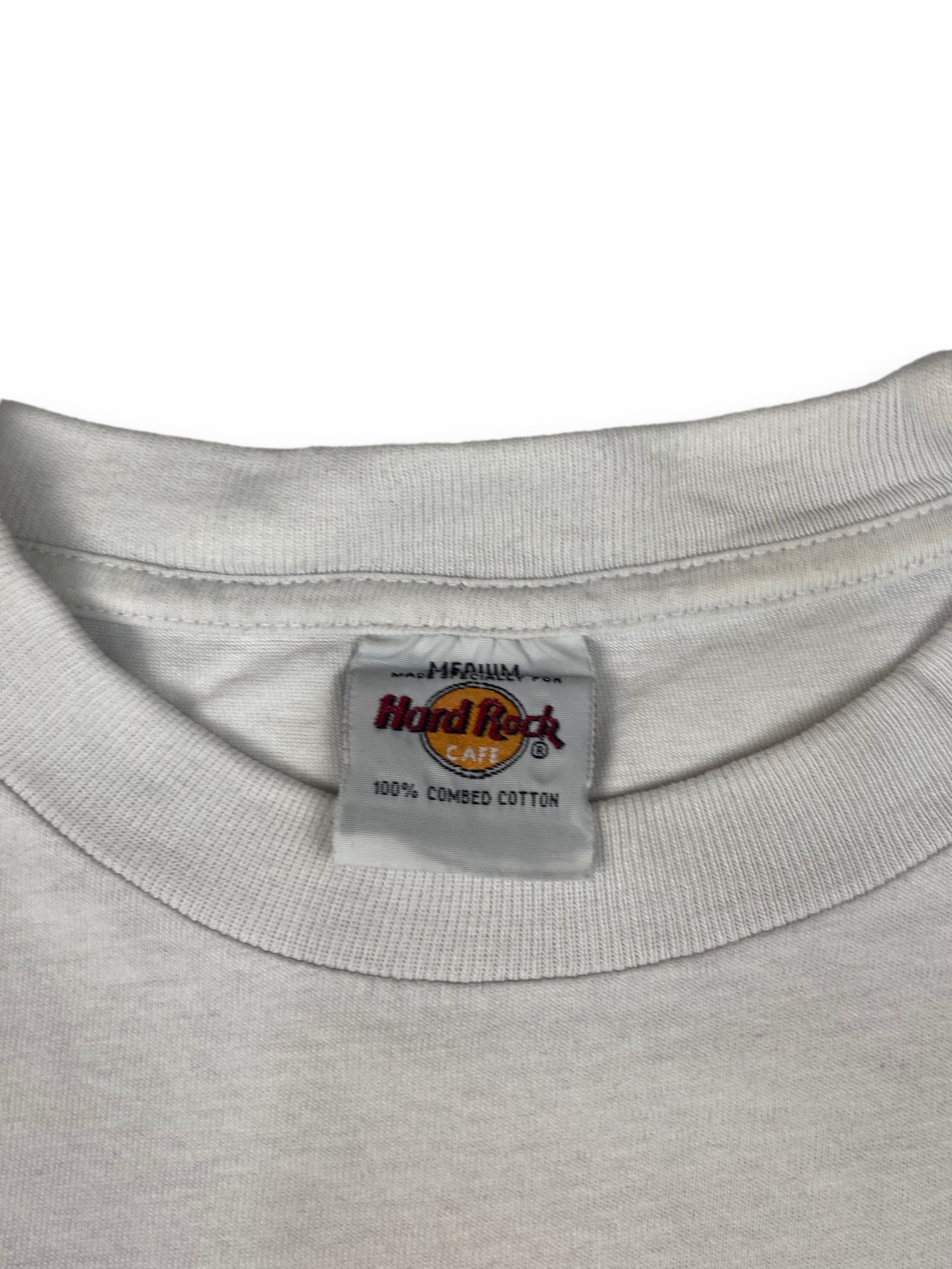 Hard Rock Cafe Vintage HARD ROCK Munich White T-Shirt Big Logo Y2k M585 Size US M / EU 48-50 / 2 - 6 Thumbnail
