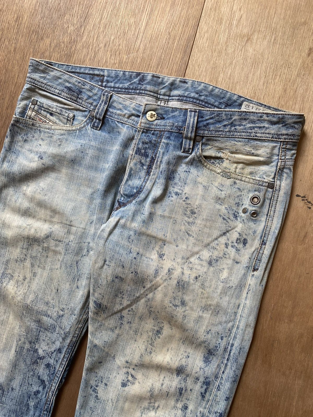 Diesel Diesel industry denim pants Size US 33 - 3 Thumbnail