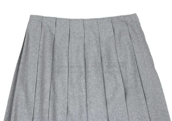 Comme des Garcons Comme Des Garcons size S Gray vintage pleated half-skirt Size 23" - 4 Thumbnail