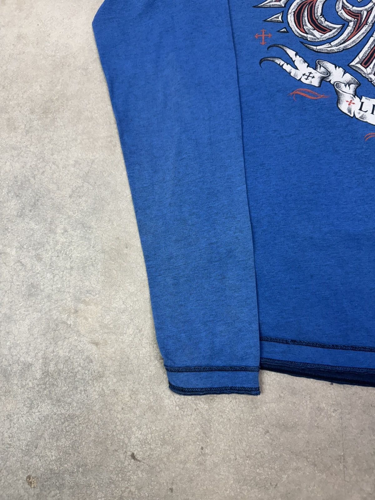 Affliction Vintage Y2K Affliction Reversible Long Sleeve T Shirt Size US L / EU 52-54 / 3 - 11 Thumbnail