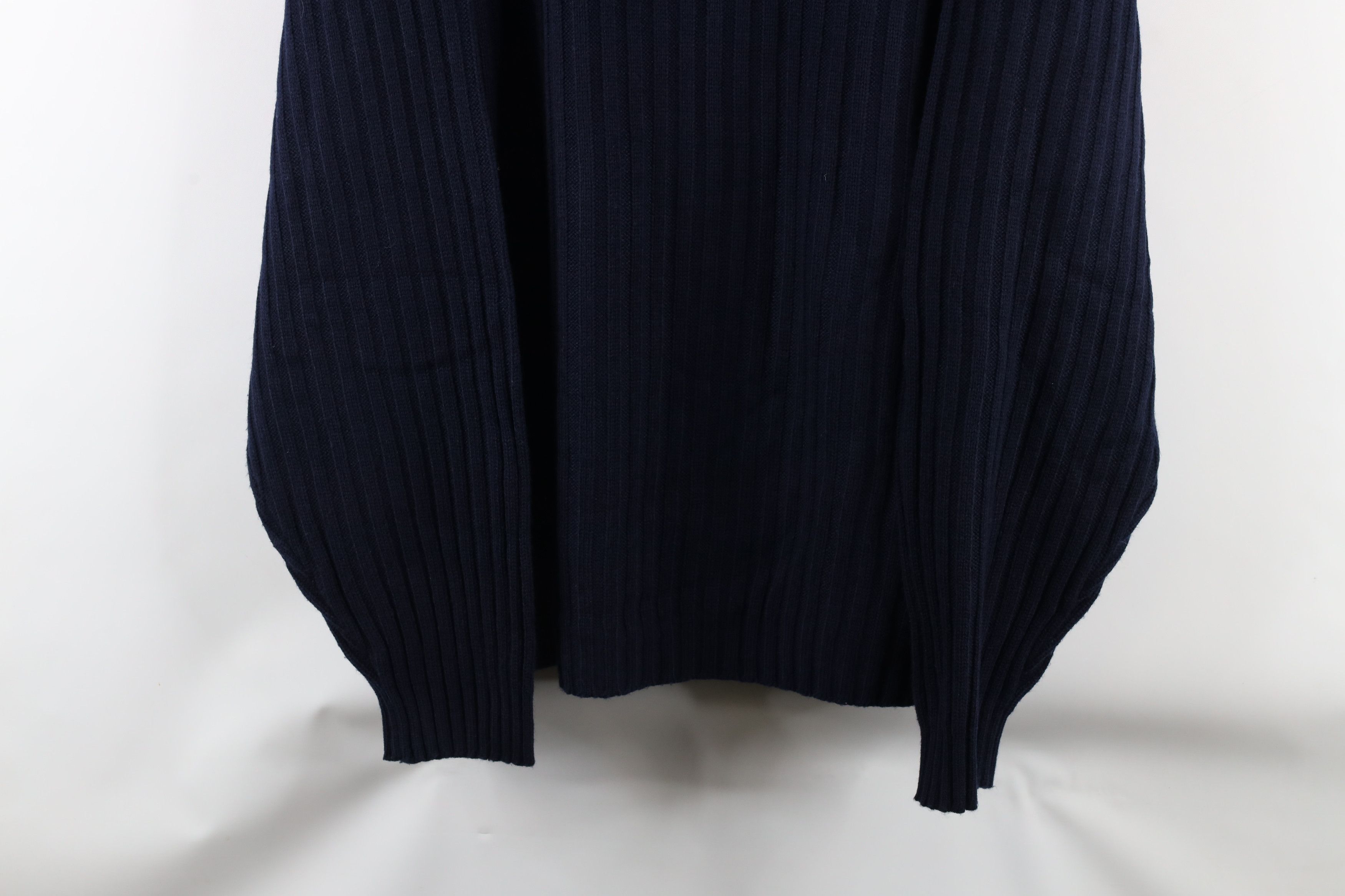 Vintage Vintage 90s Streetwear Chunky Ribbed Knit Mock Neck Sweater Size US XXL / EU 58 / 5 - 3 Thumbnail