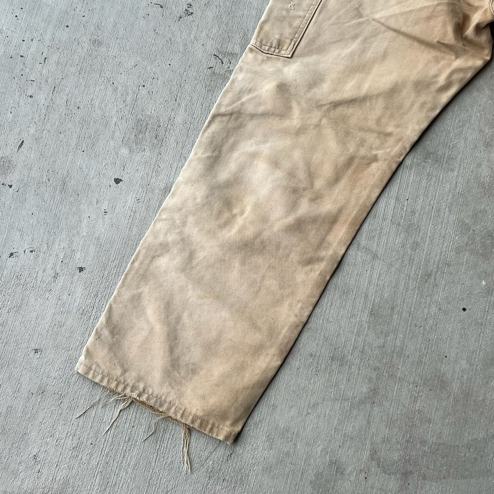 Carhartt × Vintage Carhartt brown double knee work wear carpenter pants Size US 35 - 11 Thumbnail