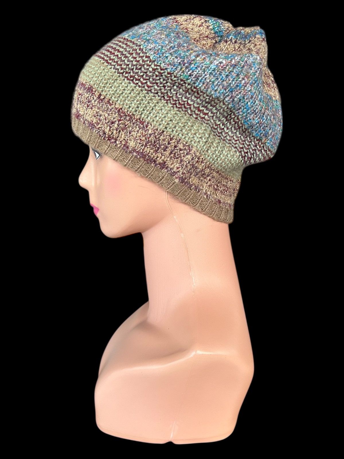 Japanese Brand × Kapital × Vintage Crochet Knitted Handmade Beanie Hats Size ONE SIZE - 1 Thumbnail
