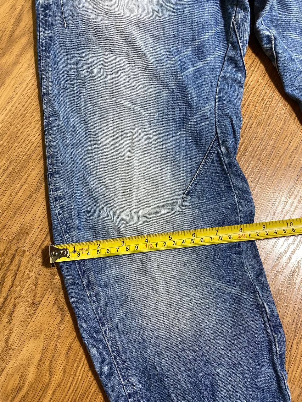 G-Star G Star Raw Mens Denim Pants Deconstructed Super Slim Jeans Size US 30 / EU 46 - 12 Thumbnail