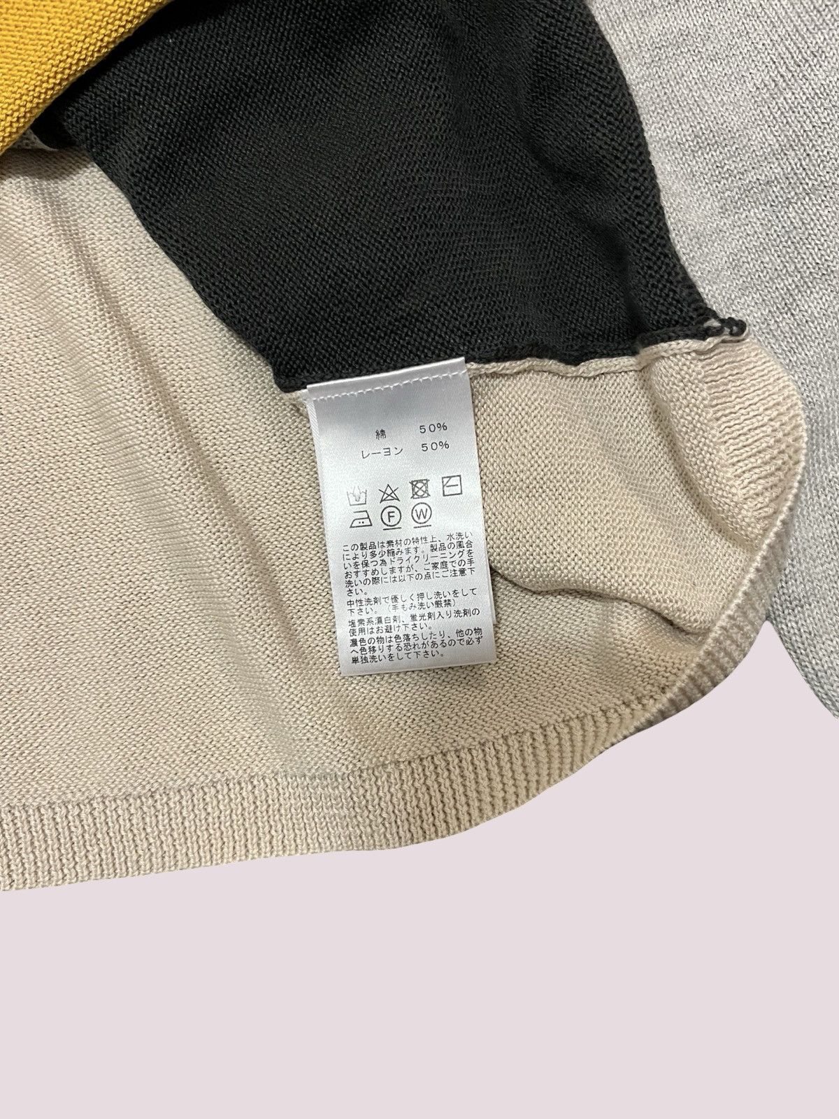 Yohji Yamamoto Vintage Panel Sweater Size US M / EU 48-50 / 2 - 4 Thumbnail