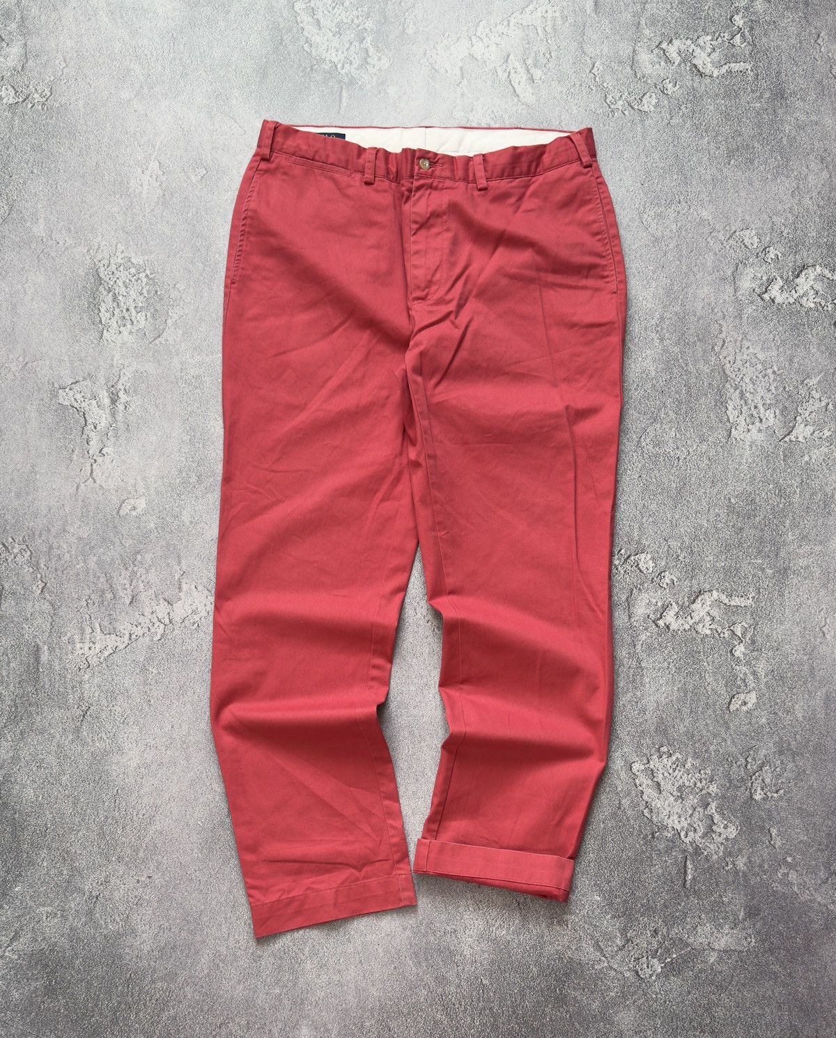 Polo Ralph Lauren Polo Ralph Lauren 36/32 pink chino pant trouser Jean 90s Size US 36 / EU 52 - 8 Thumbnail