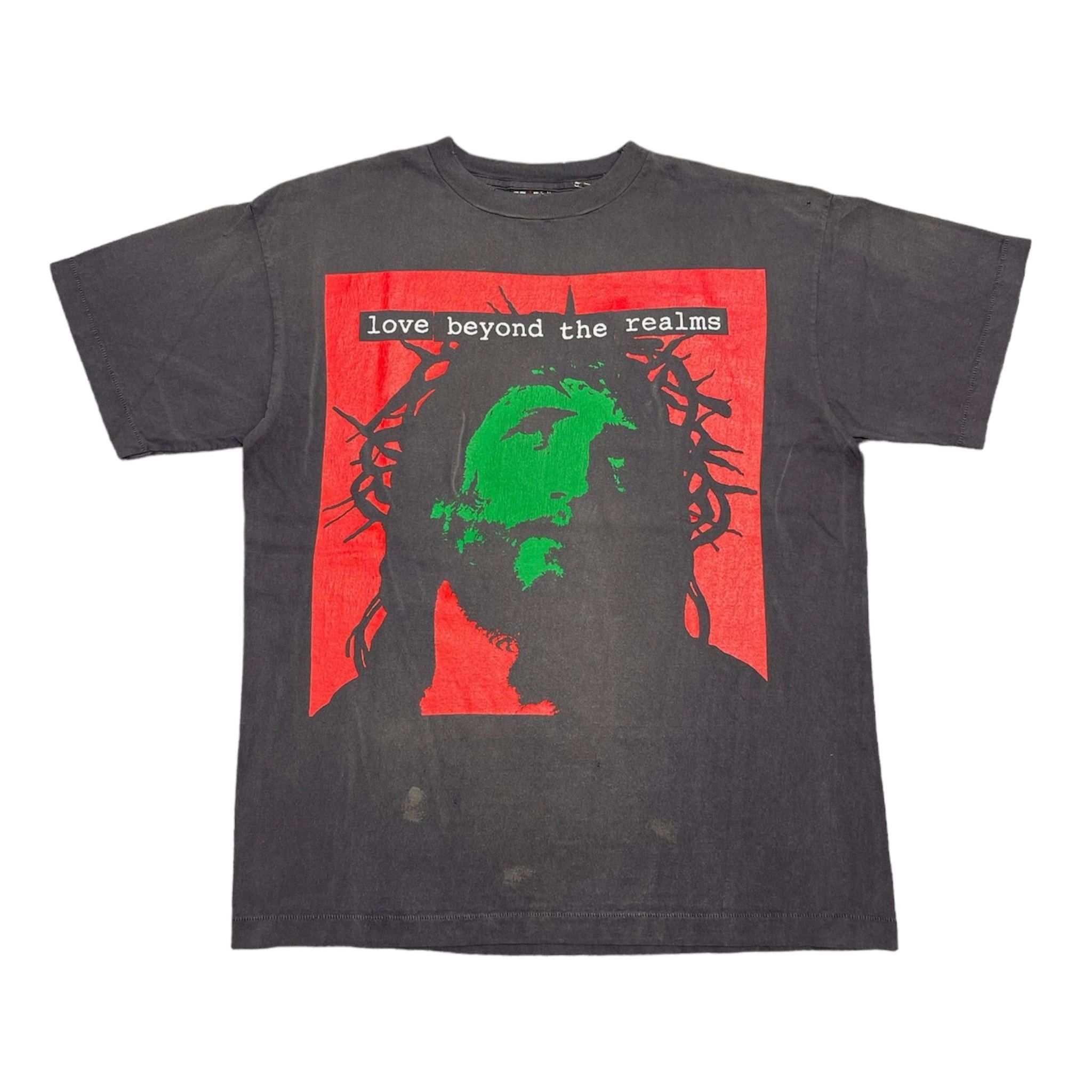 Saint Michael Love Beyond Short Sleeve Tee Shirt Black | Grailed 