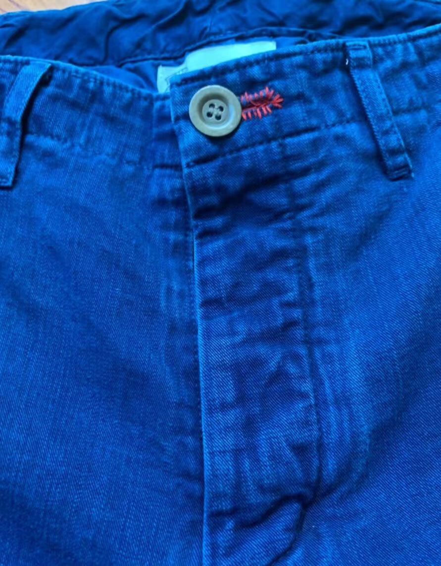 Visvim VISVIM GIZA ICT blue dyed cropped pants2412-Nextarrow Size US 30 / EU 46 - 7 Thumbnail