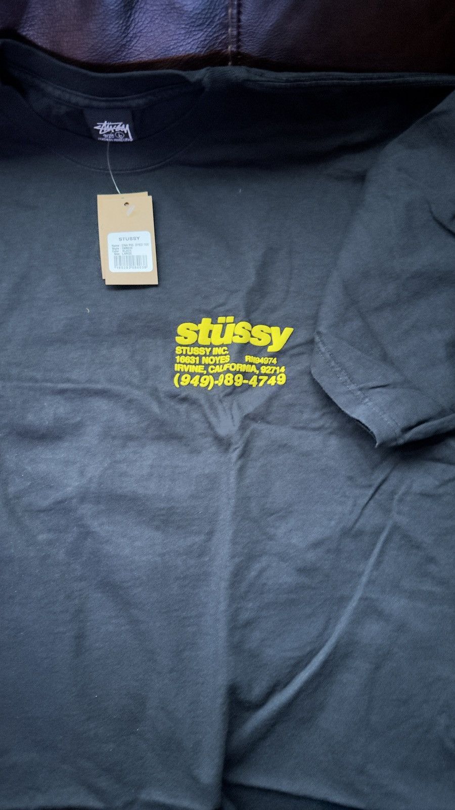 Stussy DNA TEE PIGMENT DYED Size US L / EU 52-54 / 3 - 1 Thumbnail