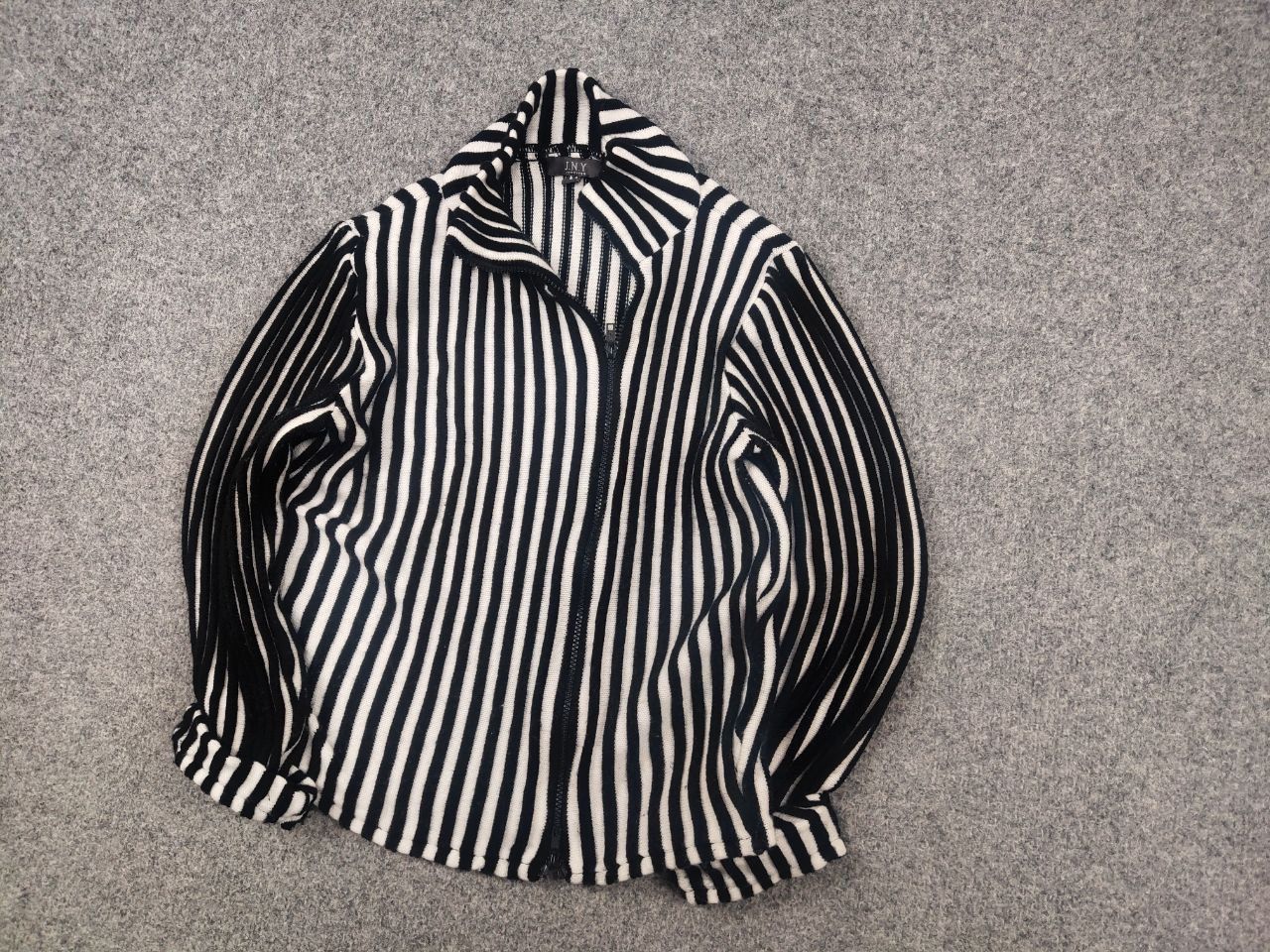 If Six Was Nine Vintage Ribbed If Six Was Nine sweater asymetric Zip LGB Y2K Size US M / EU 48-50 / 2 - 3 Thumbnail