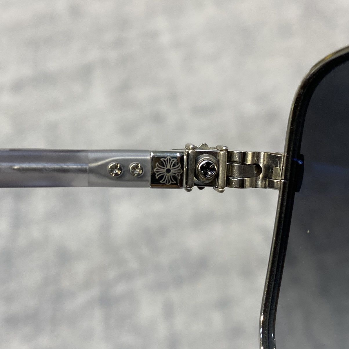 Chrome Hearts CHROME HEARTS NAILER Orb/Shiny Silver-Matte Graphite Size ONE SIZE - 10 Thumbnail