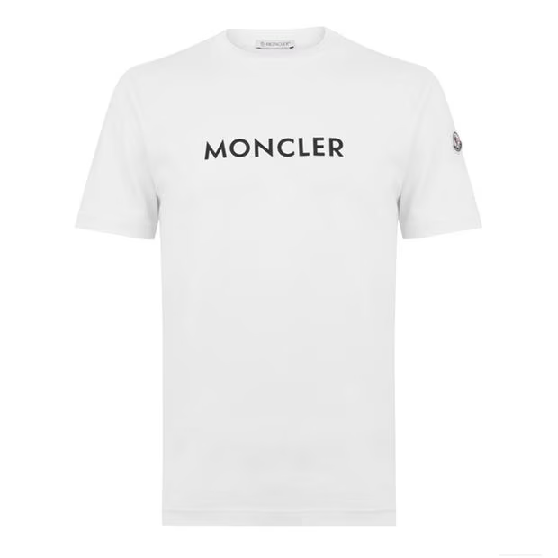 Moncler Rubberised Logo T-Shirt Size US S / EU 44-46 / 1 - 1 Thumbnail