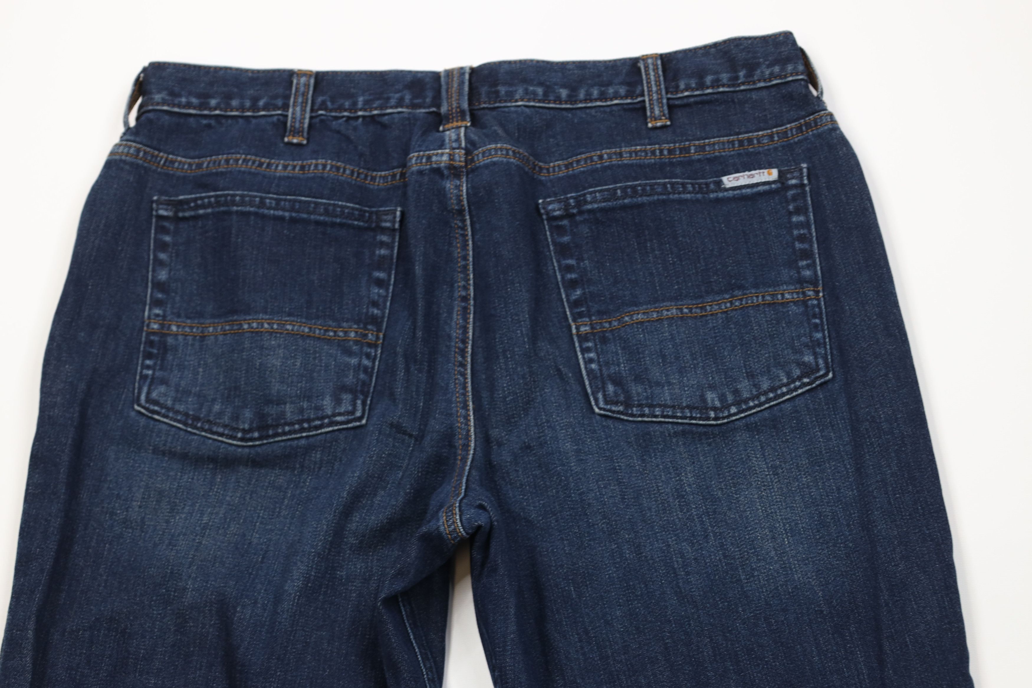 Carhartt Vintage Carhartt Short Original Flared Straight Leg Jeans Size 36" / US 14 / IT 50 - 9 Thumbnail