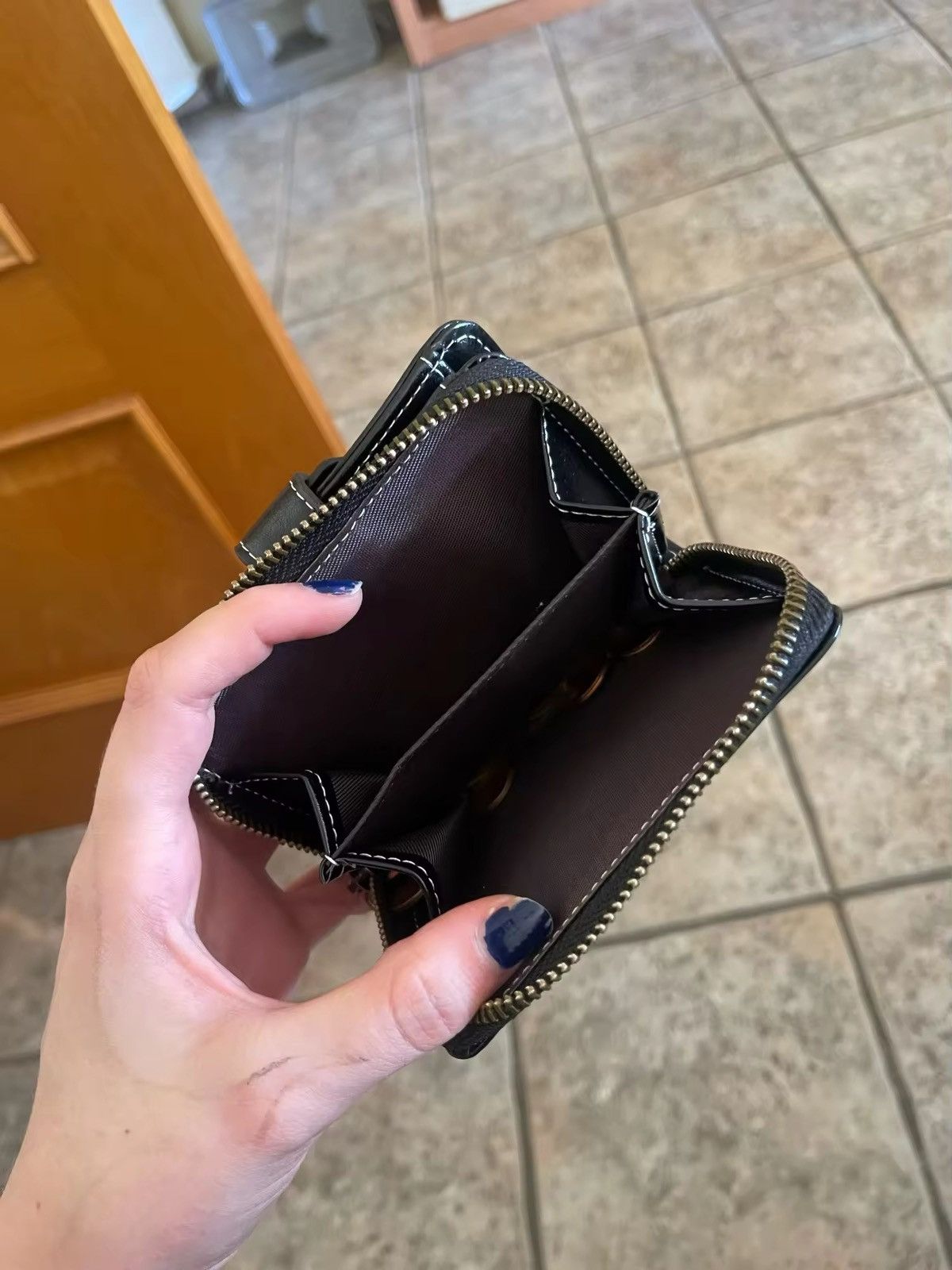 Japanese Brand × Vintage Purses PU Leather Wallet Size ONE SIZE - 5 Thumbnail
