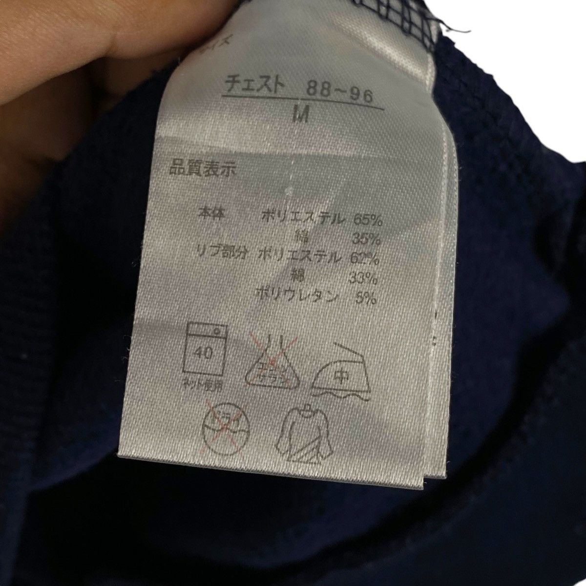 Lotto Sport × Vintage Vintage Lotto Printed Crewneck Sweatshirt Navy Blue Size US M / EU 48-50 / 2 - 7 Thumbnail