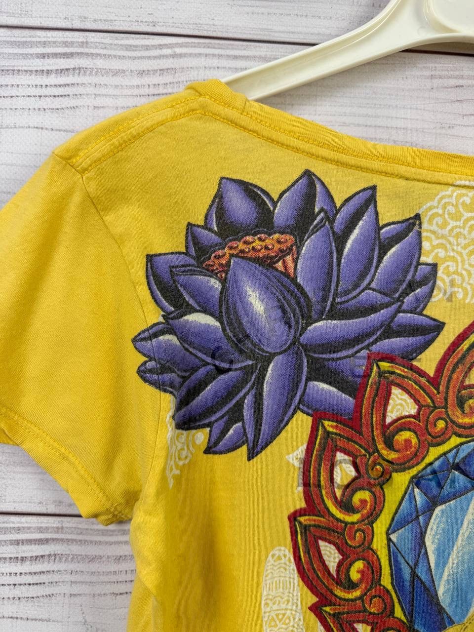 Christian Audigier Christian Audigier Blue Womens Polo Shirt Tee Size M / US 6-8 / IT 42-44 - 8 Thumbnail