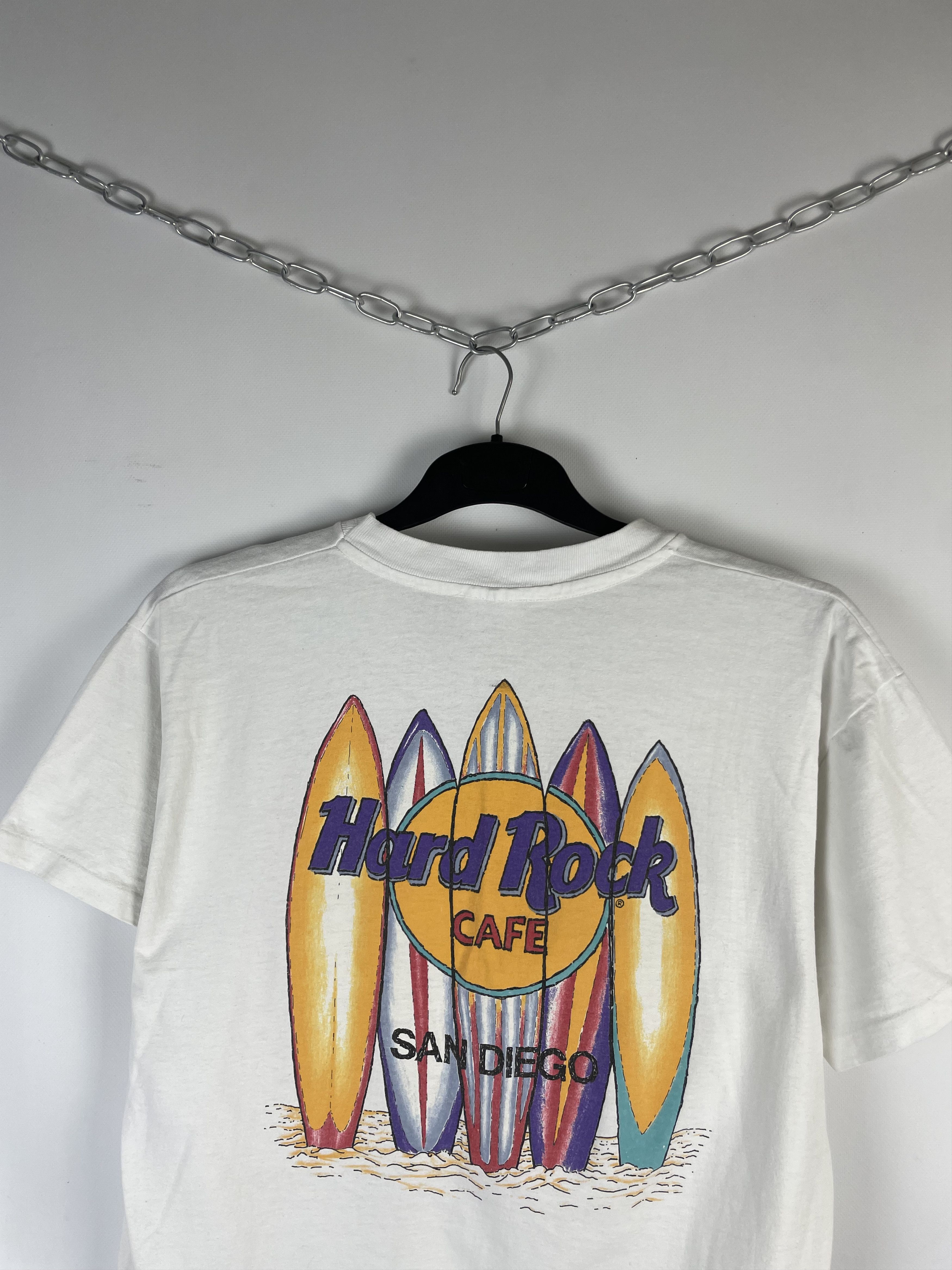Hard Rock Cafe Vintage Hard Rock Cafe San Diego T-shirt tee Size US L / EU 52-54 / 3 - 3 Thumbnail