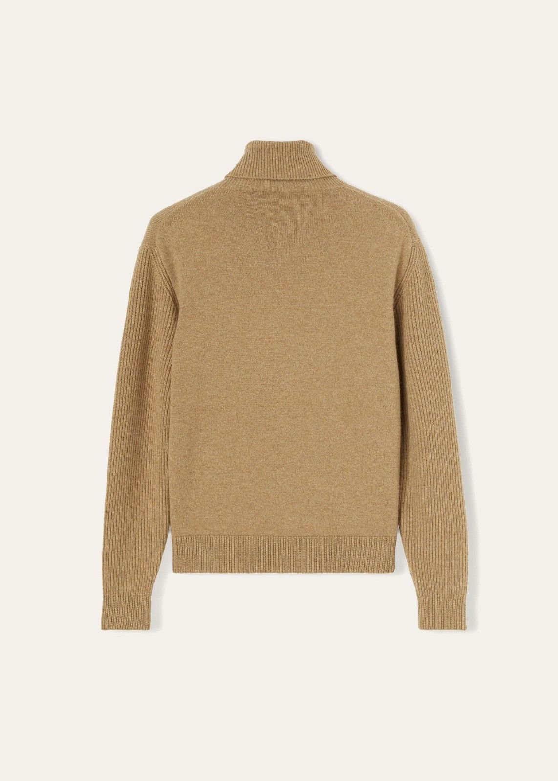 Loro Piana o1srvl11e1224 Dolcevita Casual Poloneck Sweater in Camel Size US S / EU 44-46 / 1 - 2 Thumbnail