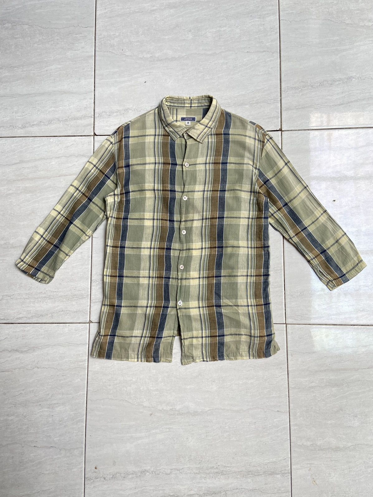 45RPM Plaid Shirt