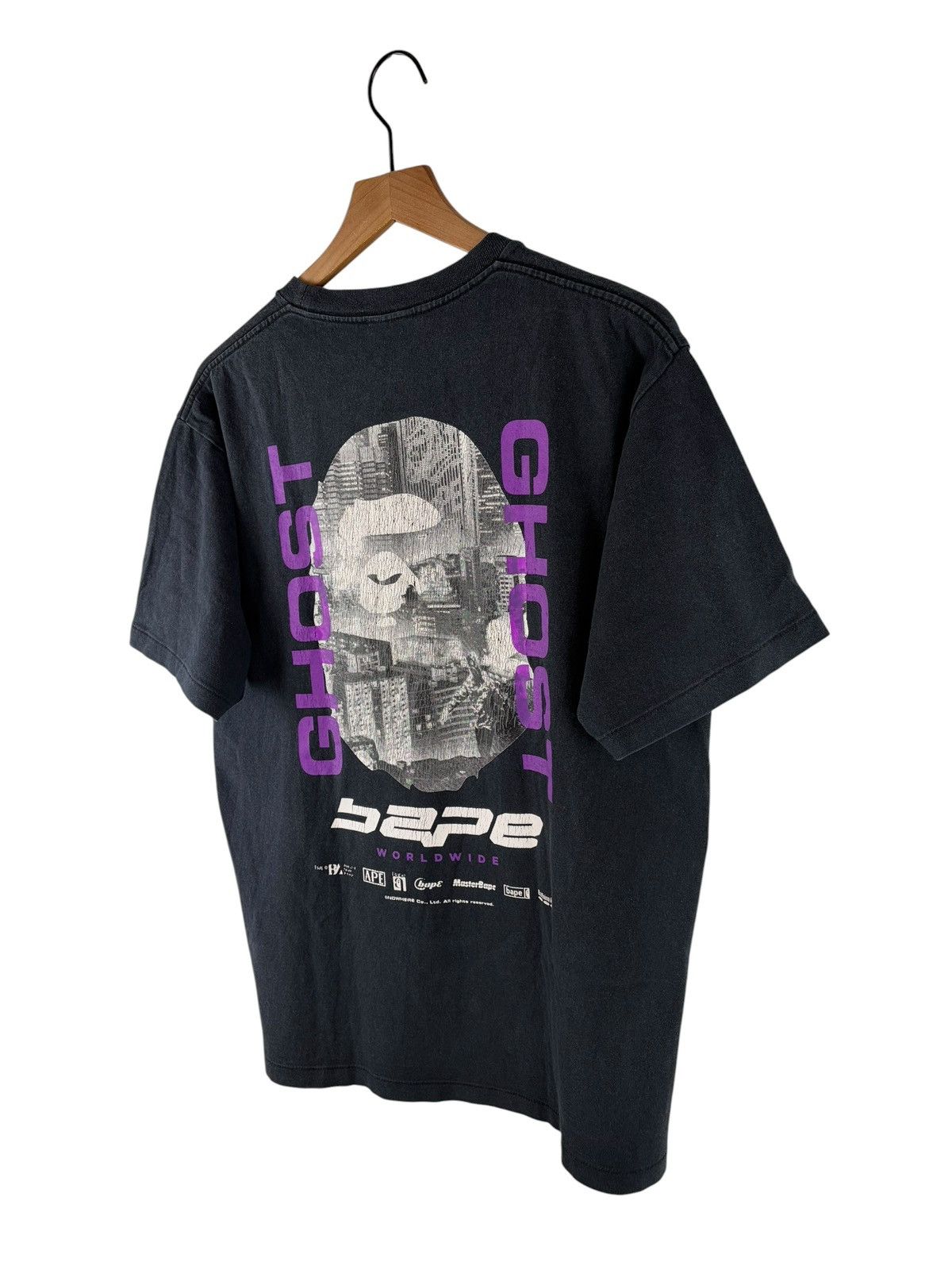 Bape Bape Head Logo Print Tee Size US L / EU 52-54 / 3 - 2 Thumbnail