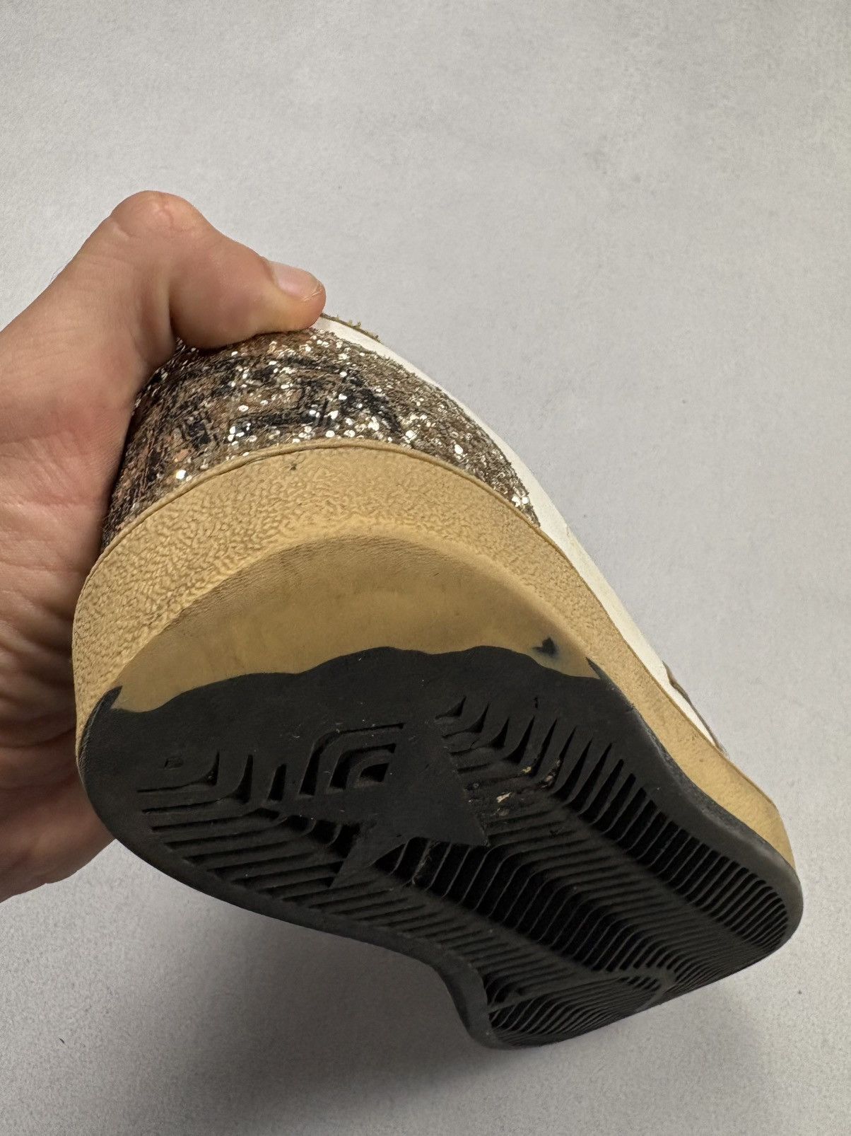 Golden Goose Golden Goose Ball Star Glitter Back Low Top Sneakers EU 42 Size US 9 / EU 42 - 12 Thumbnail